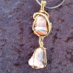 Tumbled Stone pendant